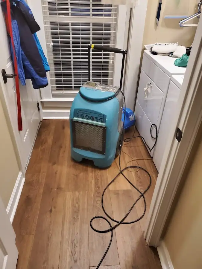 Commercial dehumidifier deployed for Flood Damage Cleanup in Bessemer