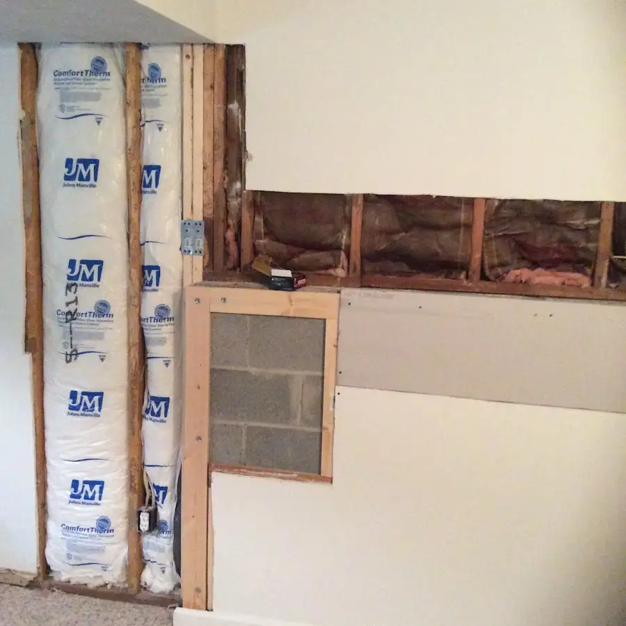 Wall insulation replacement during Odor Removal & Deodorization in Bessemer